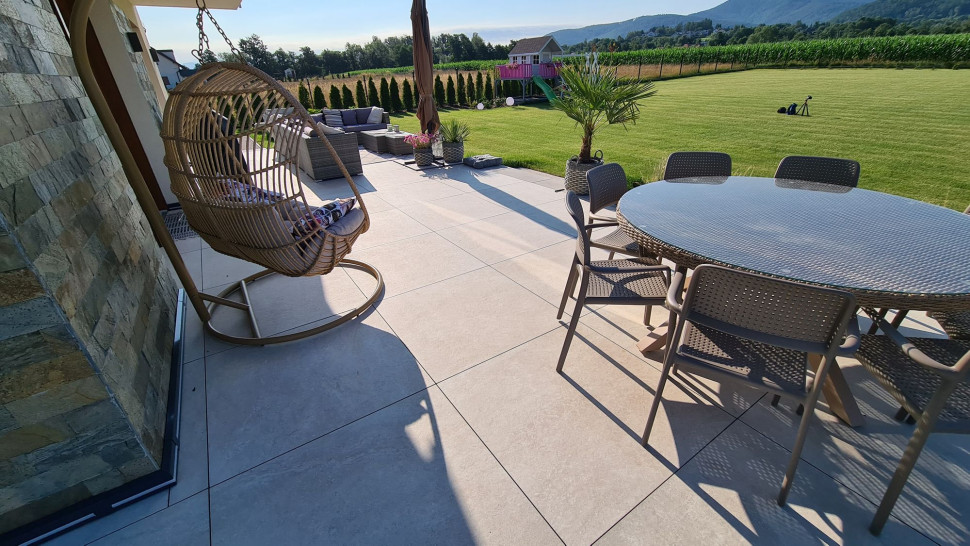 Gotowy taras ze wspornikami Renopad Pro