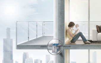 Mostek cieplny na balkonie - czy jeden element może go zlikwidować?