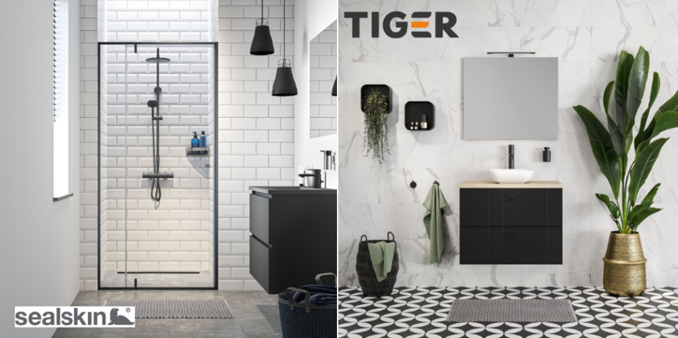 Łap rabatyna na akcesoria łazienkowe Tiger, Selskin