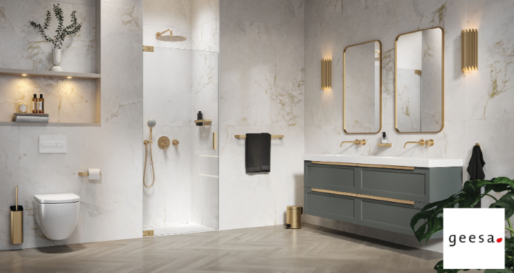 Łap rabaty na akcesoria łazienkowe Geesa