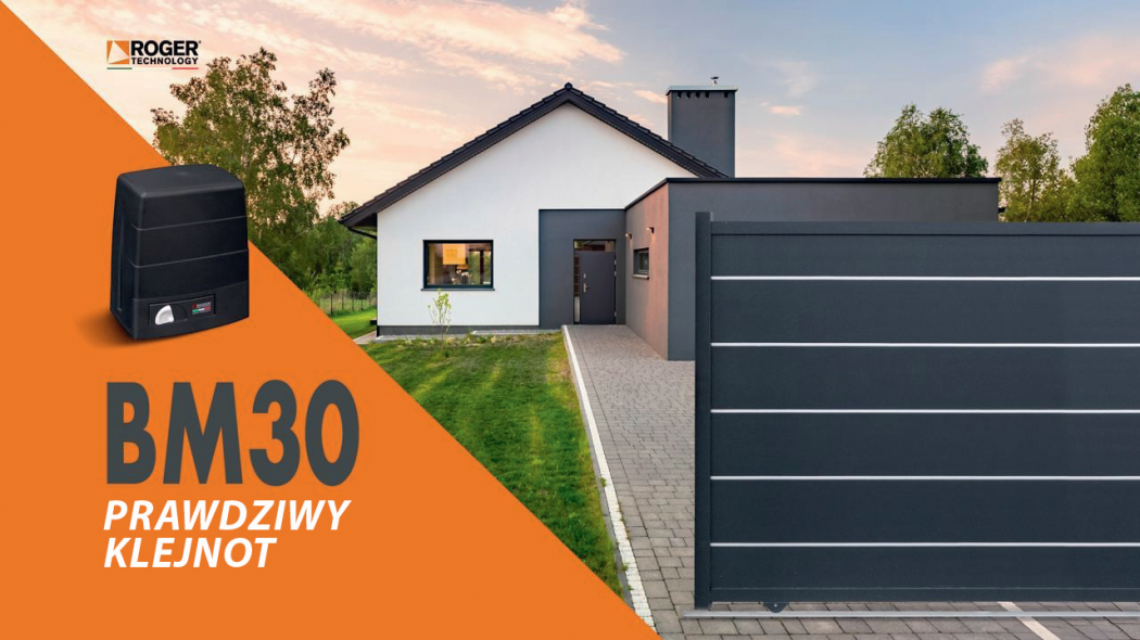 Wyjątkowy napęd BM30 od Roger Technology®