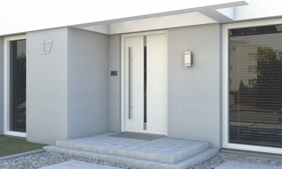 ciepłe drzwi wejściowe