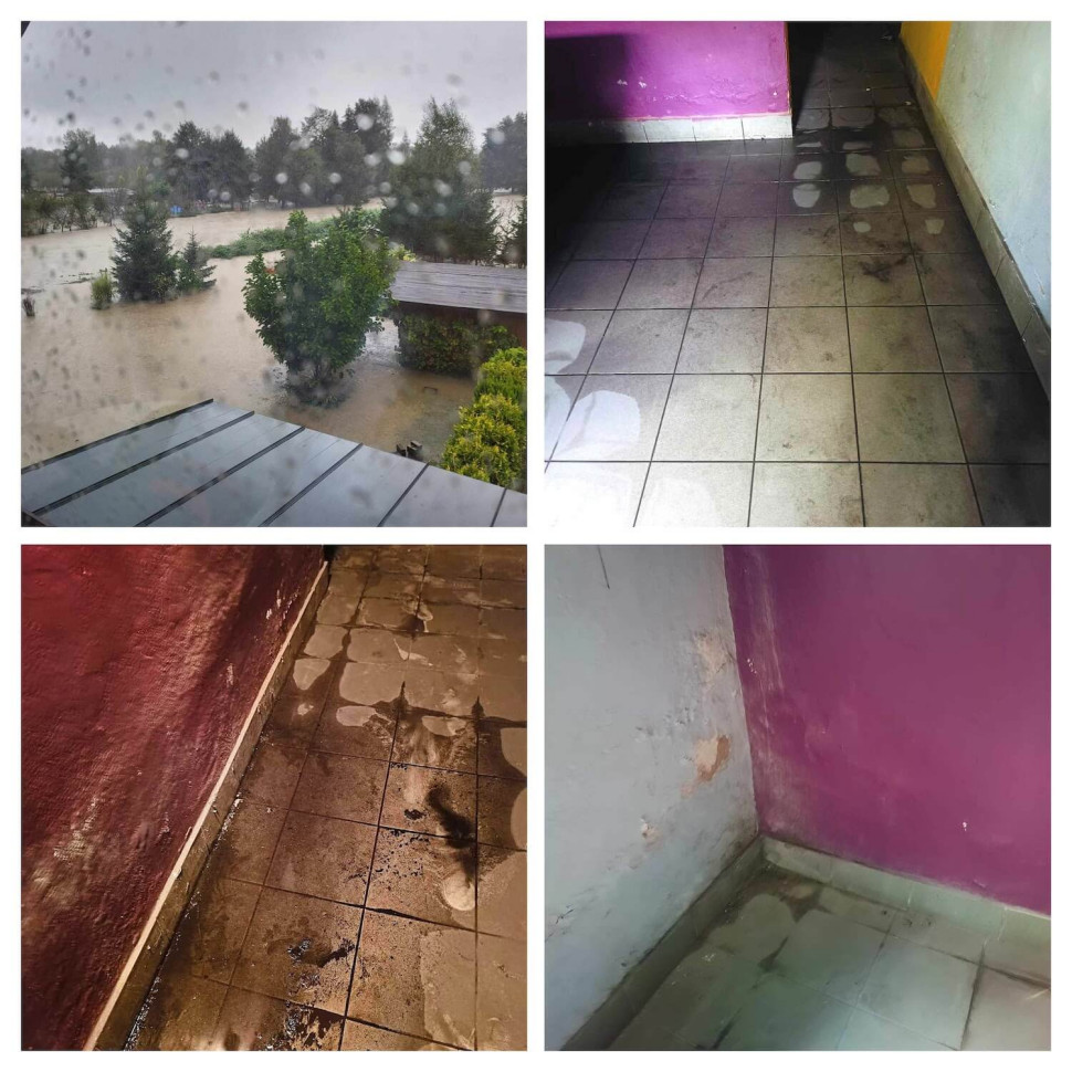 zalany dom po powodzi