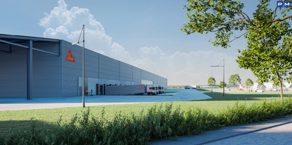 Sika buduje nową fabrykę w Polsce! Szwajcarski gigant chemii budowlanej inwestuje w nasz kraj i stawia na zieloną energię dzięki farmie fotowoltaicznej.