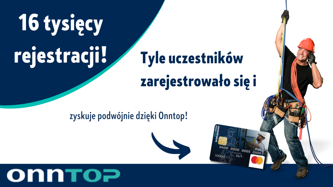 OnnTop: Promocje cenowe, casback i kasę widzisz na Twojej karcie! Dołącz do 16 000 zadowolonych instalatorów