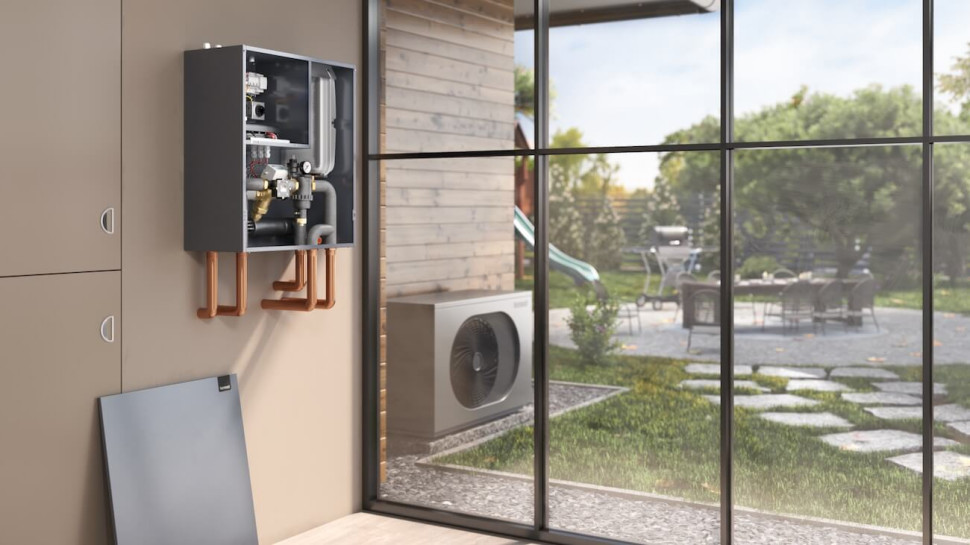 pompa ciepła ile od granicy działki