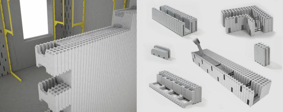 Elementy ścienne w technologii IZODOM