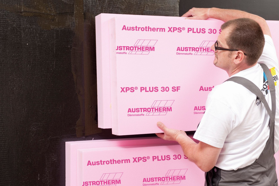 Układanie styropianu XPS