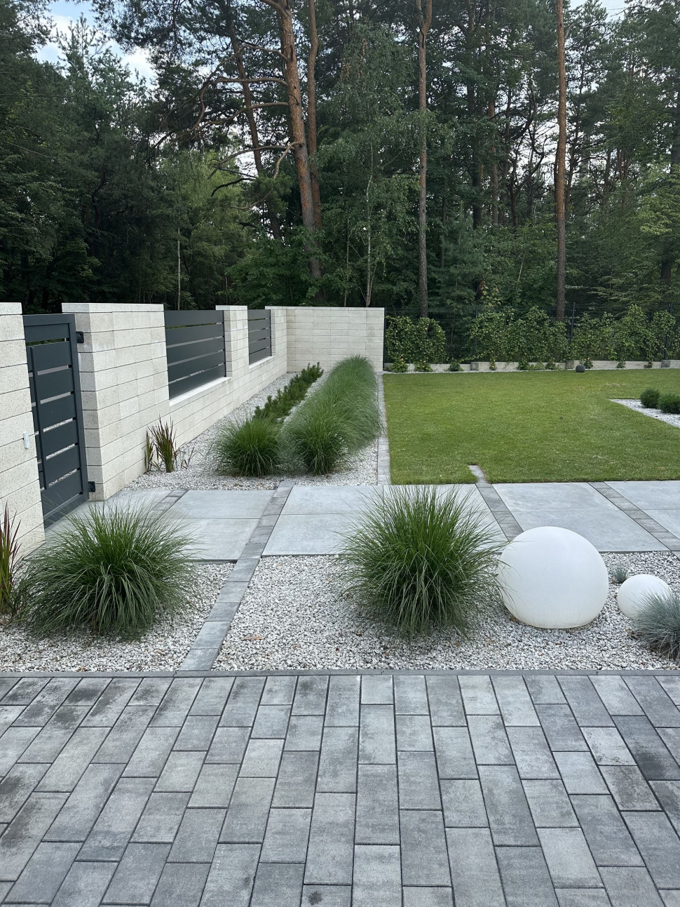 Ogrodzenie Lineage Bianco Crema Kalibria