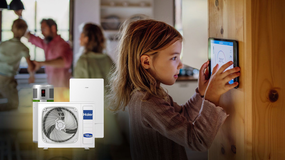 Pompy ciepła Haier stworzono z myślą o nowoczesnym użytkowniku - ceniącym swój czas i wygodę