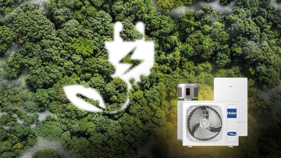 Pompy ciepła Haier mają bardzo niewielki wpływ na środowisko
