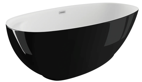 Wanna wolnostojąca z półką KIVI 165 x 75 cm