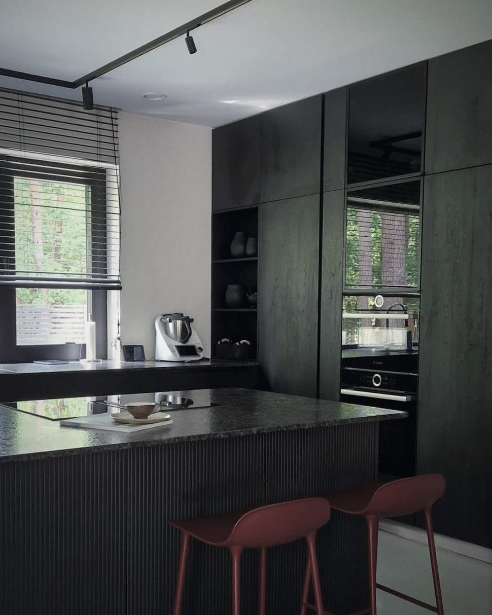 zabudowa kuchni w kształcie litery U