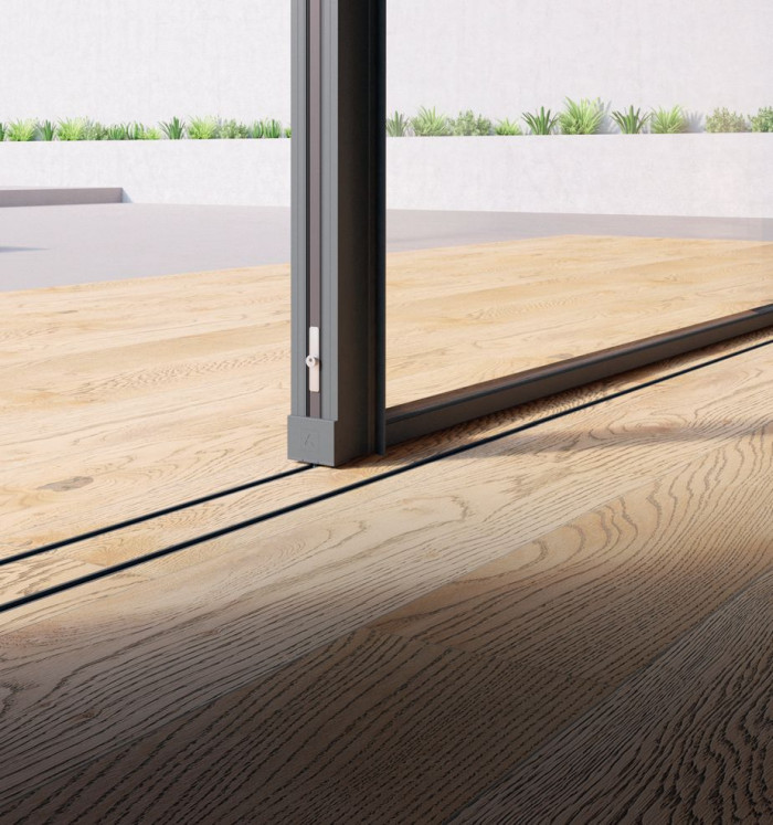 Drzwi tarasowe z niskim progiem