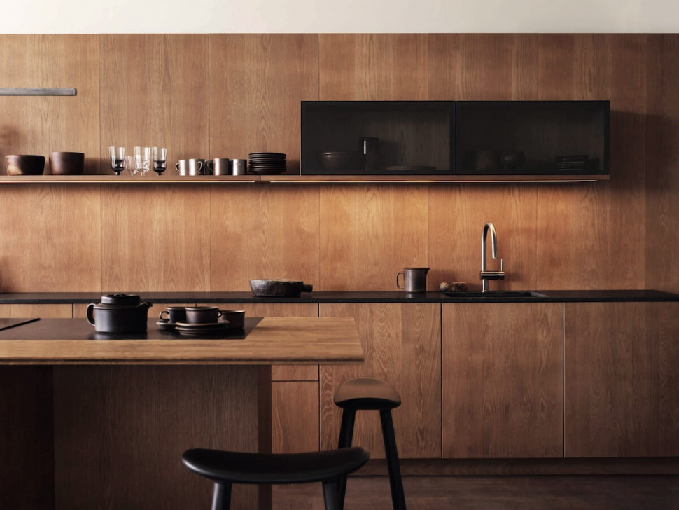 fornir dekoracja ściany w kuchni