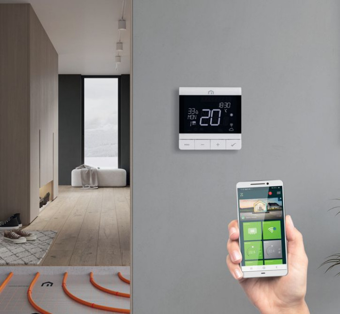 Automatyka Unisenza pozwala na precyzyjne sterowanie temperaturą w pomieszczeniu