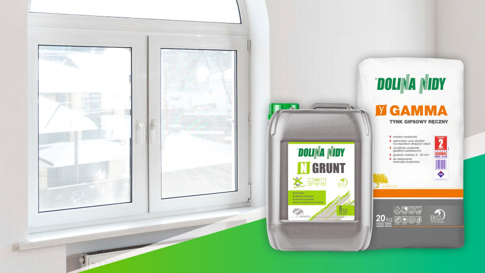 Tynk i grunt najlepiej kupić w zestawie.