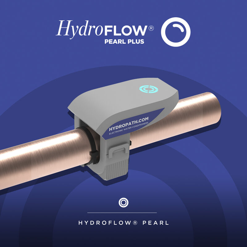 Elektroniczny uzdatniacz wody HydroFLOW służący do eliminacji z wody metali ciężkich i pestycydów