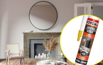 Lustro bez wiercenia - czy to możliwe? Tak, na klej montażowy