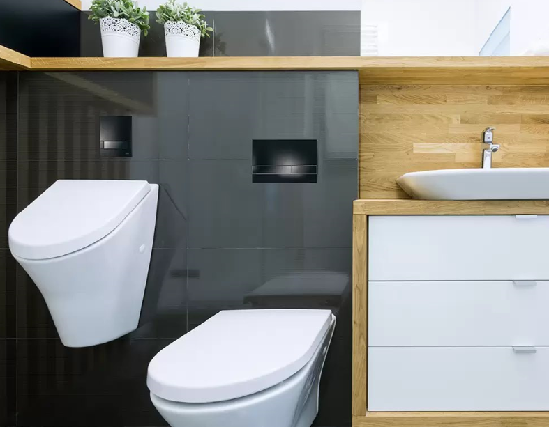 Kolor czarny jest obecnie najbardziej trendem w wyposażeniu wnętrz.