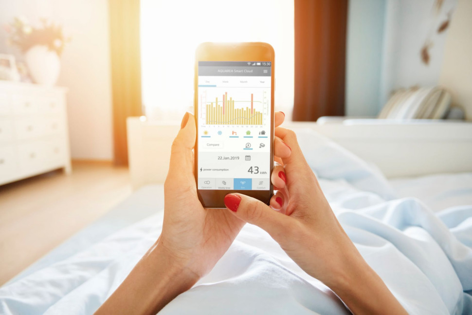 Sterowanie ogrzewaniem za pomocą aplikacji