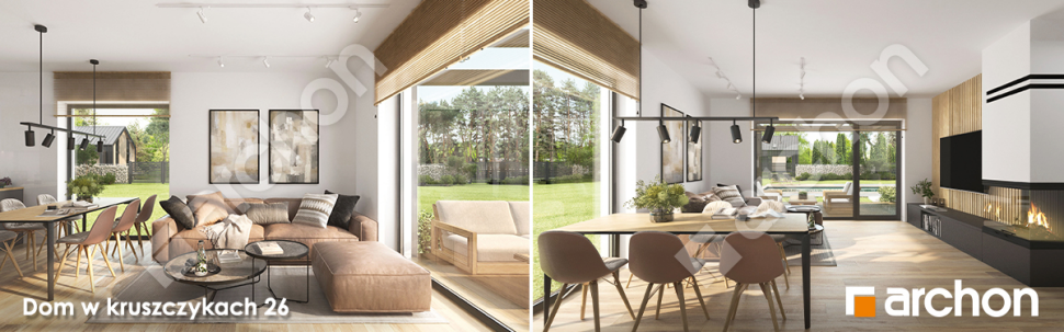 Dom w kruszczykach 26 - wizualizacja