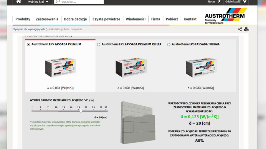 Nowe narzędzie online do doboru grubości styropianu - całkowicie darmowe i dostępne dla każdego!