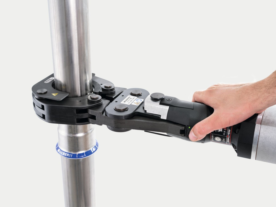 Szczęka zaciskowa Mapress na rurze