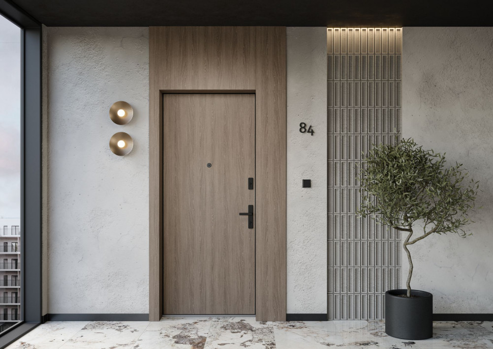 Drzwi wejściowe do mieszkania ENTRA GRADARA U69 profil P