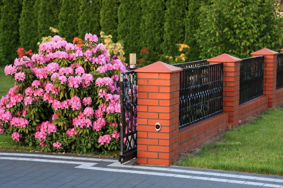 ogrodzenie posesji projekt