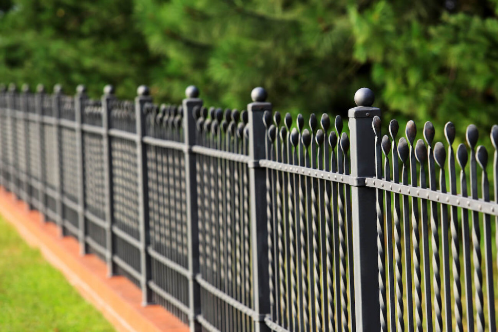 ogrodzenie metalowe