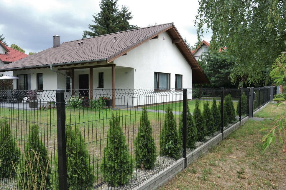 projekt ogrodzenia z siatki