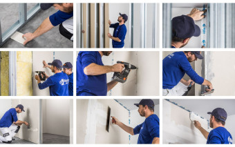 Jak krok po kroku wykonać zabudowę ściany działowej z płyt gipsowo-kartonowych? 