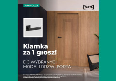 Klamka za 1 grosz do wybranych modeli drzwi PORTA! Poznaj szczegóły oferty