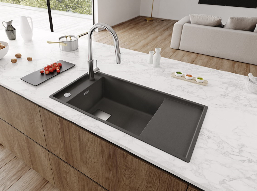 Zlewozmywak Fresno kolor Łupkowy Szary.