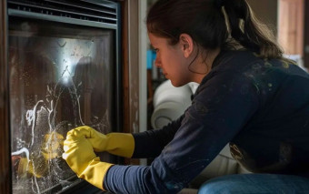 Czysta szyba w kominku bez wysiłku? Dodaj jeden składnik z paleniska, a sadza zniknie!