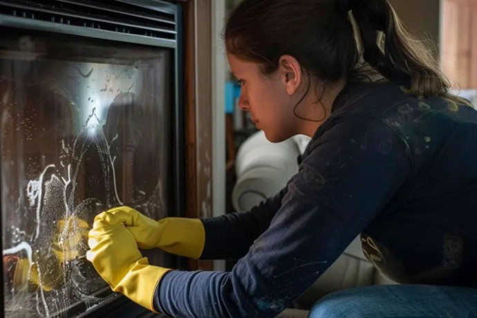 Czysta szyba w kominku bez wysiłku? Dodaj jeden składnik z paleniska, a sadza zniknie!