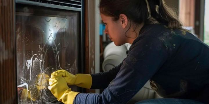 Czysta szyba w kominku bez wysiłku? Dodaj jeden składnik z paleniska, a sadza zniknie!