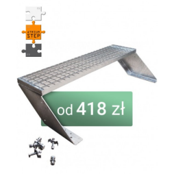 Metalowe schody zewnętrzne ATRIUM STEP