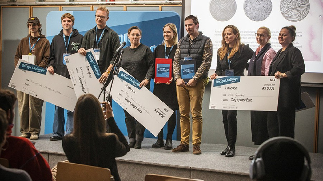 Konkurs "Roca One Day Design Challenge" 2024 - kreatywne projekty młodych designerów nagrodzone!