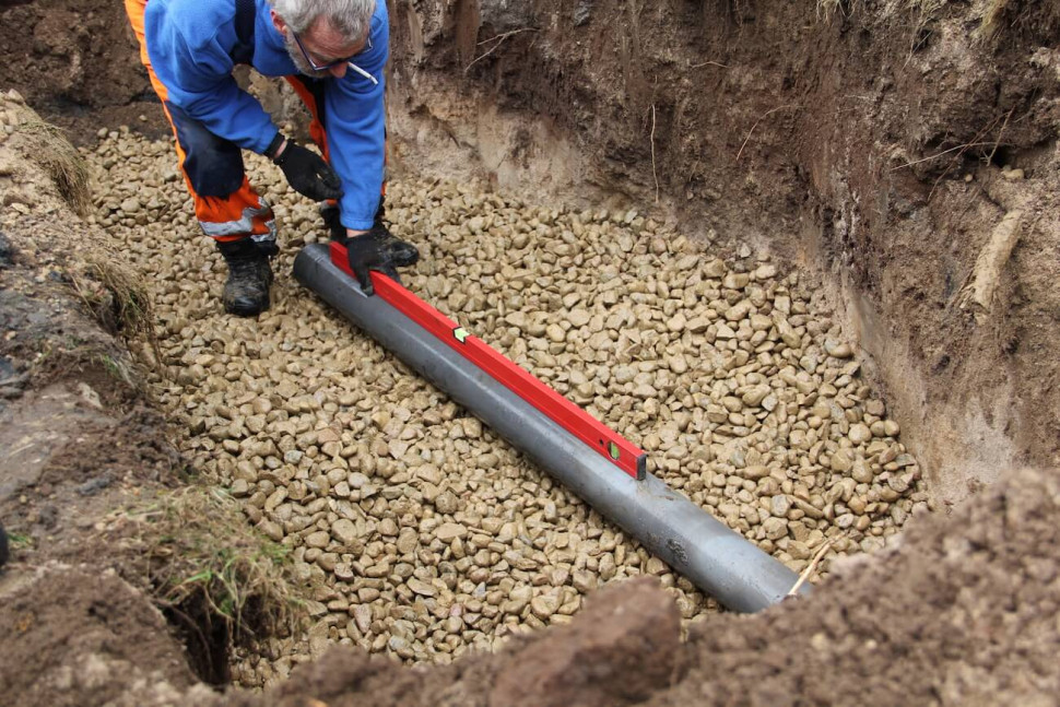 zamulone rury drenażowe