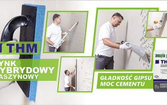Gładki jak gips, twardy jak cement - odkryj tynk hybrydowy