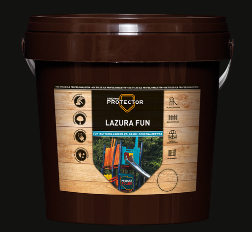 Marzysz o kolorowym ogrodzie? Lazura Fun spełni Twoje oczekiwania! 