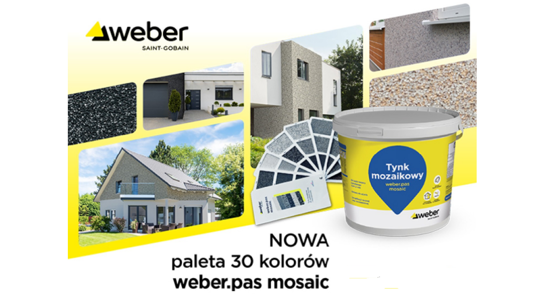 Jak stworzyć trwałe i estetyczne wykończenie? Poznaj Weber.pas Mosaic