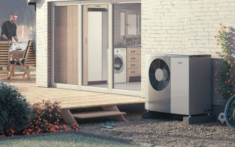 Inteligentna, powietrzna pompa ciepła NIBE S2125