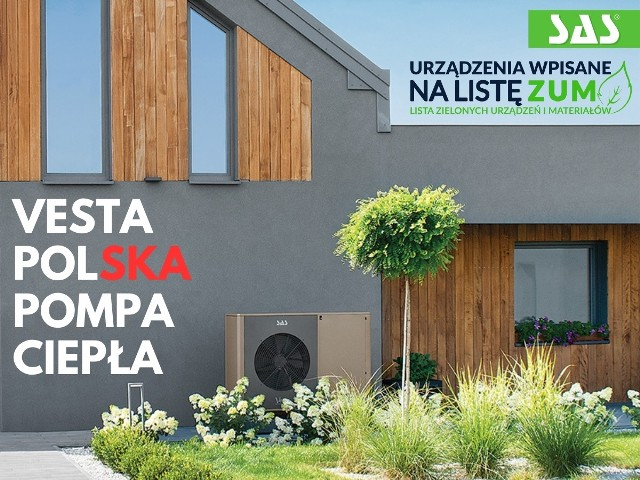 VESTA - pompa ciepła typu powietrze-woda