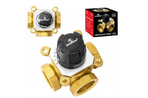 Podłogówka i grzejniki razem? Bez tego zaworu instalacja traci sens