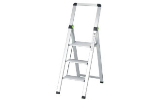 Drabina składana SLIM 3-stopnie z uchwytem STALCO PERFECT