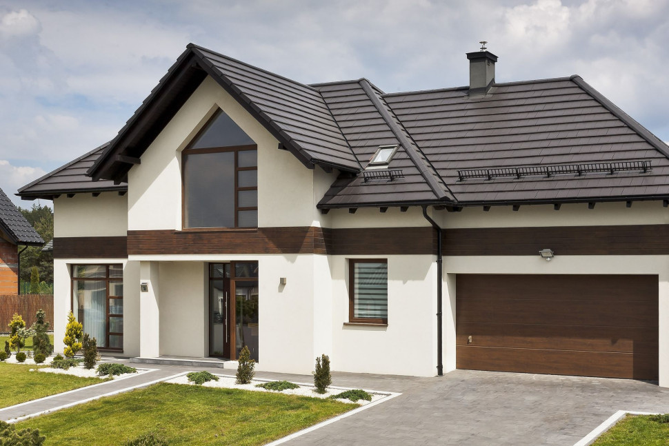 Dachówka ceramiczna Braas Turmalin, kolor antracytowy