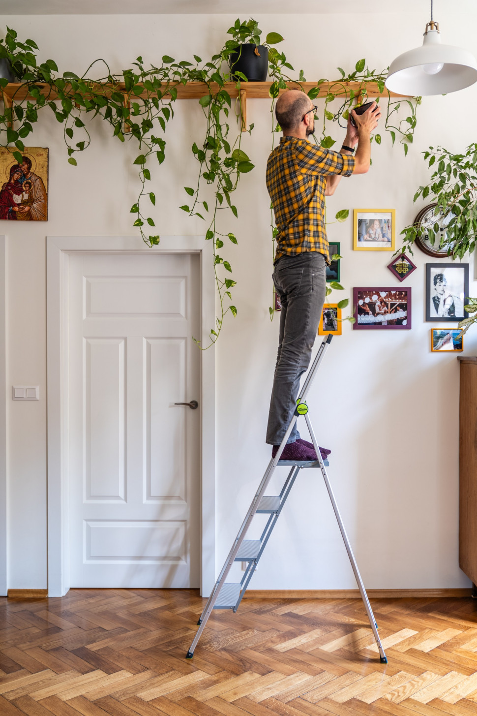 Drabiny SLIM są wszechstronne i łatwe do przechowywania